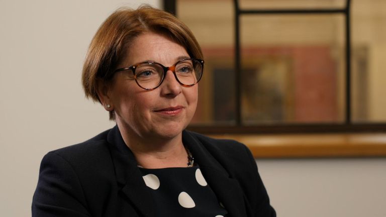 Sarah Breeden, directrice exécutive de la Banque d’Angleterre pour la supervision des banques internationales