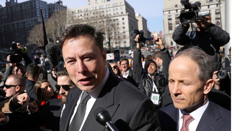 Elon Musk a comparu devant un tribunal fédéral à New York le mois dernier