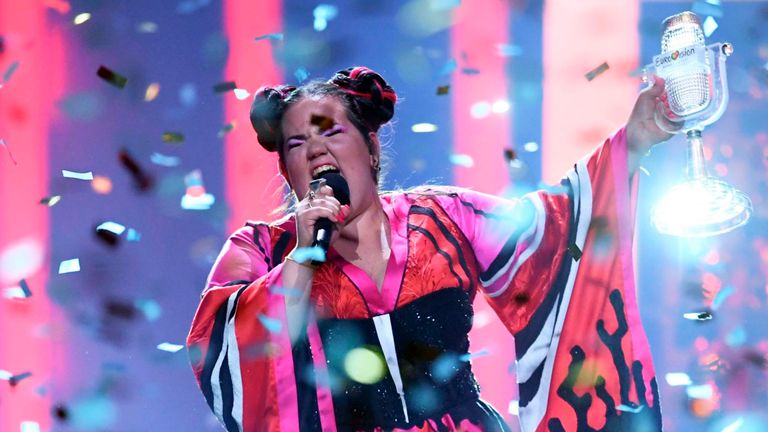 La chanteuse israélienne Netta a remporté le concours 2018 à Lisbonne