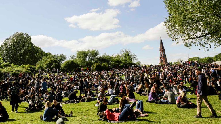 Le parc est une destination populaire pour les festivals et autres événements en plein air