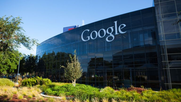 Siège social de Google à Mountain View en Californie