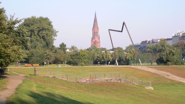 Le parc est situé dans un quartier branché de Berlin. Pic: Wikimedia Commons