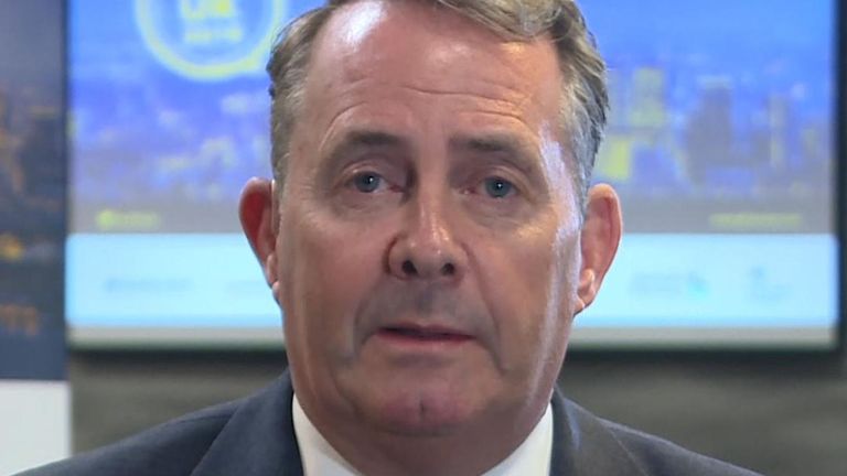Liam Fox souhaite voir un & # 39; nouveau modèle & # 39; pour le commerce avec l'UE après le Brexit