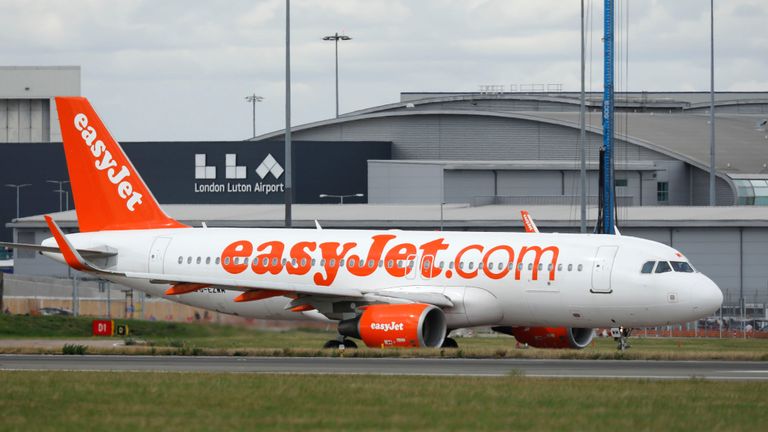 Vol EasyJet à Luton