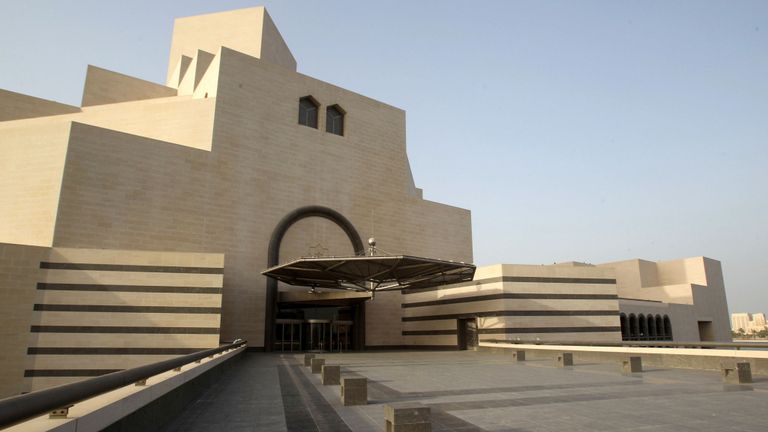 I.M. Pei a conçu le Musée d'art islamique de Doha, au Qatar