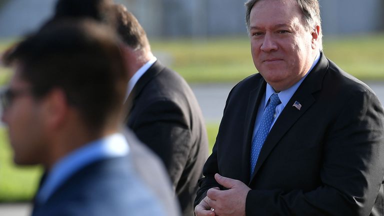 La Chine n'a pas mentionné Pompeo de manière nominative dans ses commentaires.