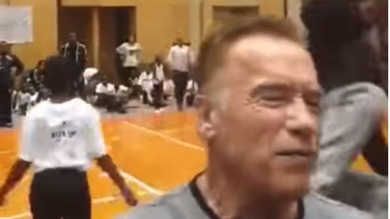 Schwarzenegger a été attaqué lors d'un événement en Afrique du Sud
