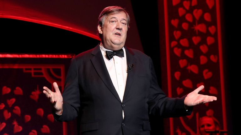 Stephen Fry a signé la lettre de soutien à l'Eurovision