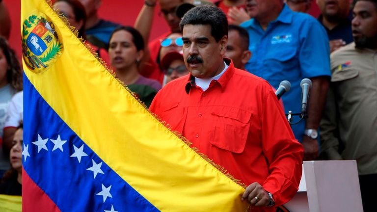 Le président vénézuélien Nicolas Maduro a participé à un rassemblement de ses partisans le 1er mai à Caracas