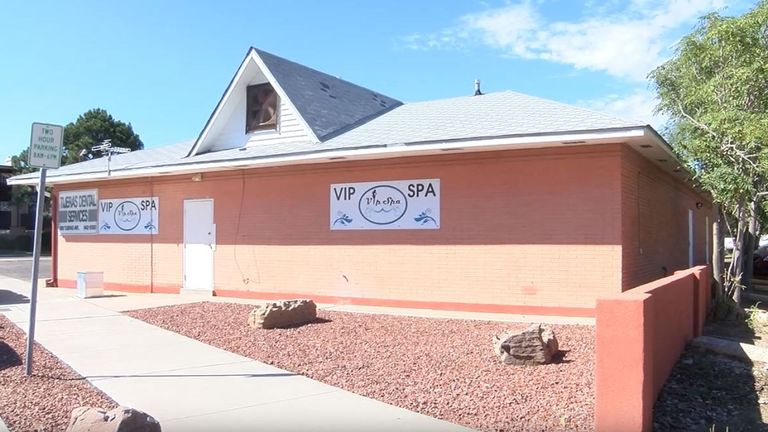 Le spa VIP à Albuquerque a été fermé en septembre 2018. Photo: NBC News