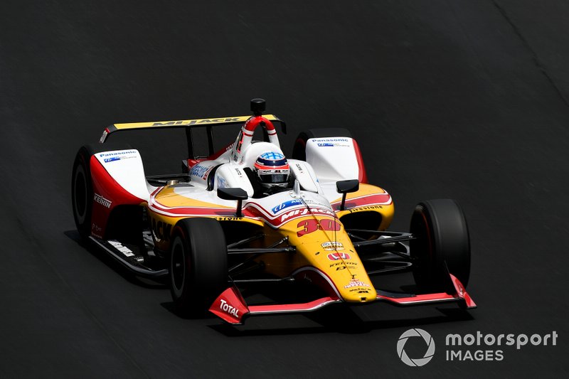 14. Takuma Sato et Rahal Letterman Lanigan Racing Honda
