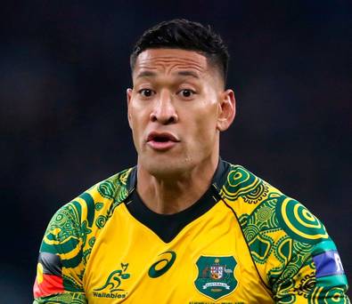 "Nous ne nous lancerons pas dans un commentaire médiatique en cours" – Rugby Australia frappe Israël Folau pour des fuites présumées