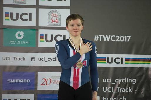 Décès à l'âge de 23 ans: Kelly Caitlin, médaillée d'argent aux Olympiques et championne du monde sur piste