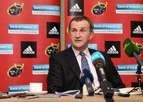 Le PDG de Munster, Garrett Fitzgerald, prend sa retraite après 20 ans dans le rôle