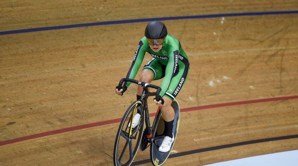 Lydia Boylan gagne la médaille d'argent pour l'Irlande aux championnats du monde de cyclisme sur piste