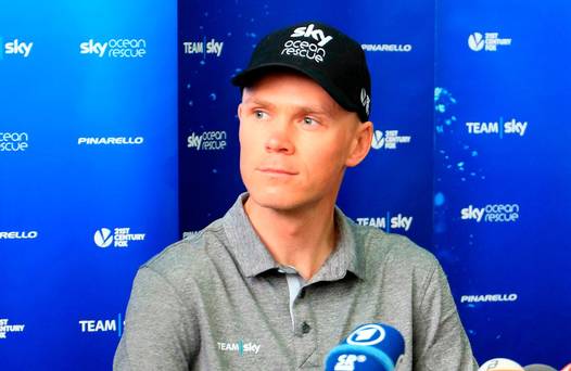 Chris Froome affrontera Geraint Thomas pour le meilleur coureur de la Team Sky au Tour de France après avoir ignoré la défense du Giro