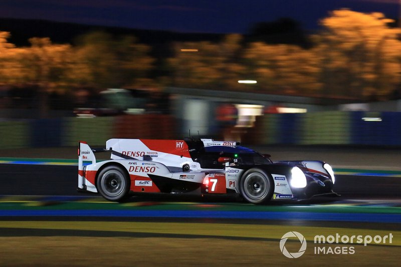 # 7 Toyota Gazoo Racing Toyota TS050: Mike Conway, Kamui Kobayashi, Jose Maria Lopez