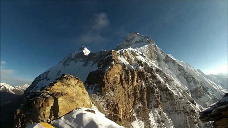 Les alpinistes tentaient d'atteindre le sommet de Nanda Devi. Crédit: Anindya Mukherjee 