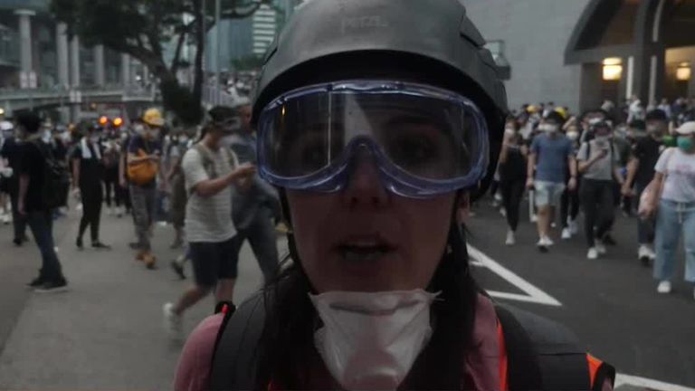 PROTESTATIONS DE HONG KONG
