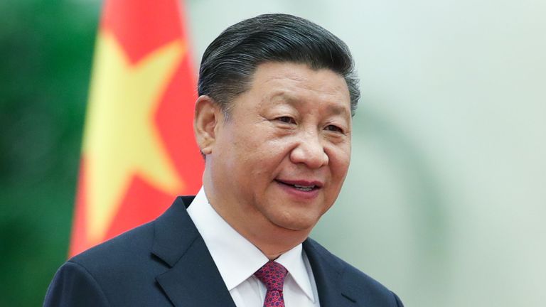 Beijing, Chine - 7 septembre: Le président chinois Xi Jinping assiste à la cérémonie de bienvenue du Prince Albert II de Monaco dans la grande salle du peuple le 7 septembre 2018 à Beijing, en Chine. A l'invitation du président chinois Xi Jinping, le Prince Albert II, chef de l'Etat de la Principauté de Monaco, effectuera une visite d'Etat en Chine du 5 au 8 septembre. (Photo de Lintao Zhang / Getty Images)
