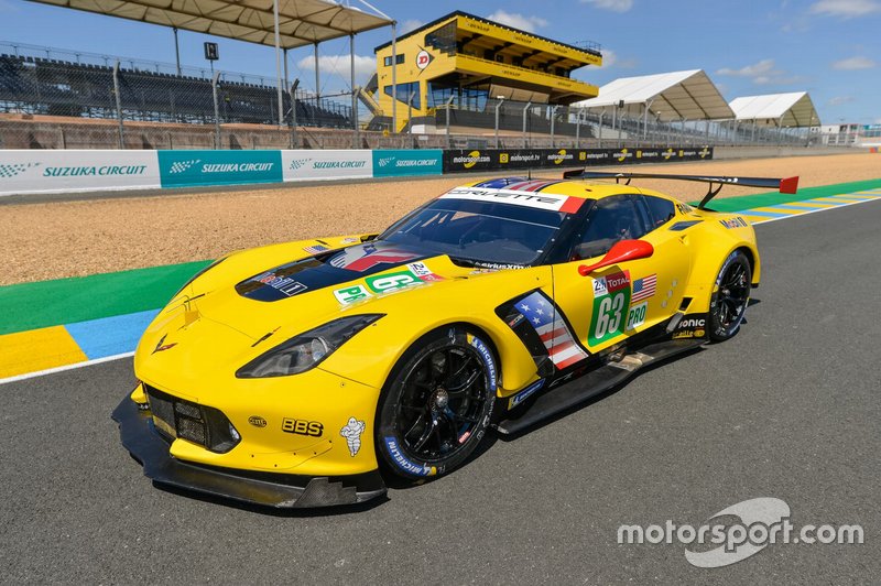 Chevrolet Corvette C7.R n ° 63 de course