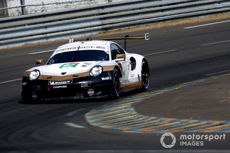 Porsche 911 RSR # 92 Porsche GT Team: Michael Christensen, Kevin Estre et Laurens Vanthoor