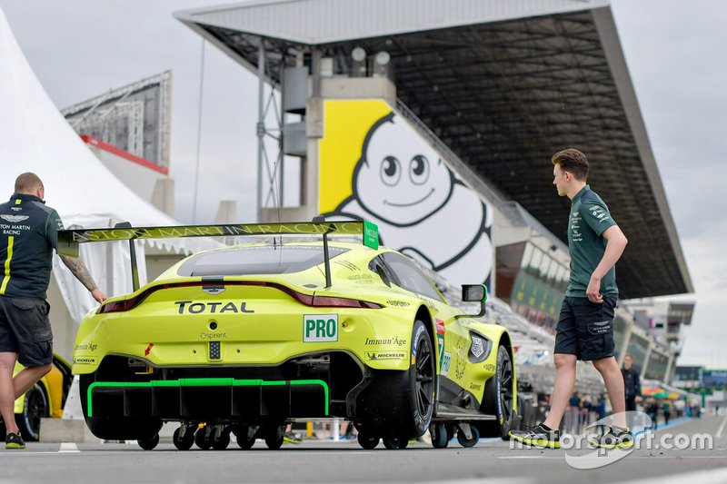 Aston Martin Racing n ° 97: Aston Martin Vantage AMR: Alex Lynn, Maxime Martin, Jonathan Adams et Russ Gunn 