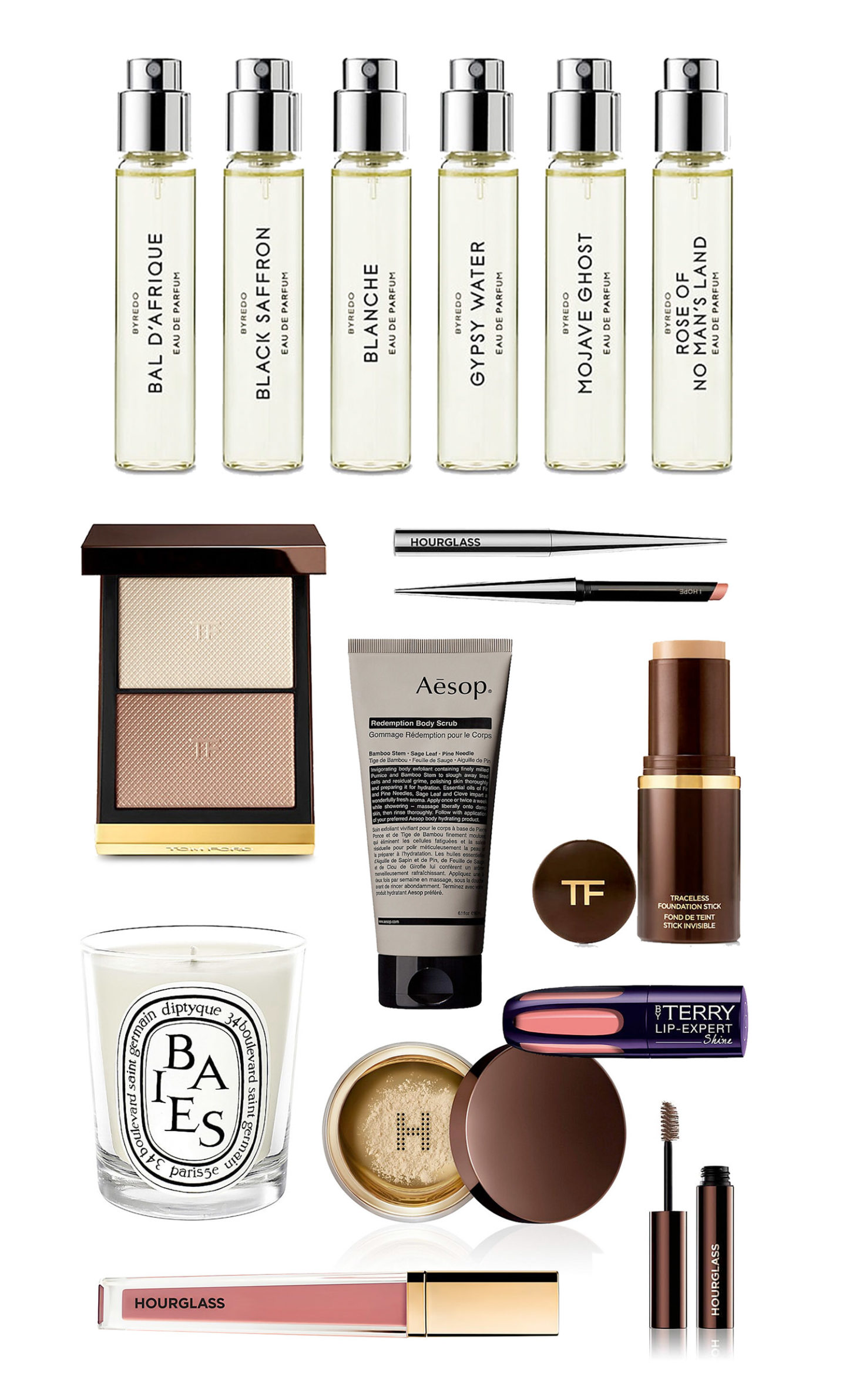 Coups de coeur de Barneys Byredo, Diptyque, Aesop, Tom Ford