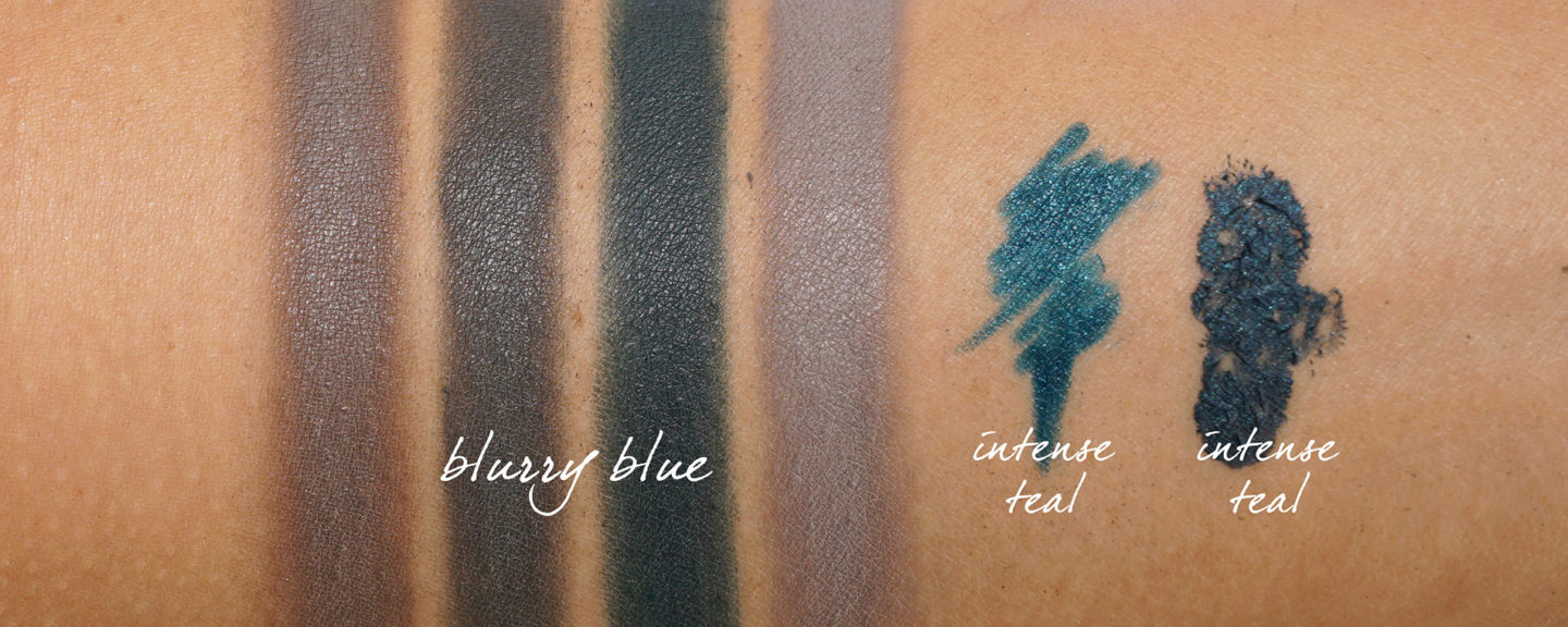 Chanel Blurry Blue, Intense Teal Review et Nuanciers