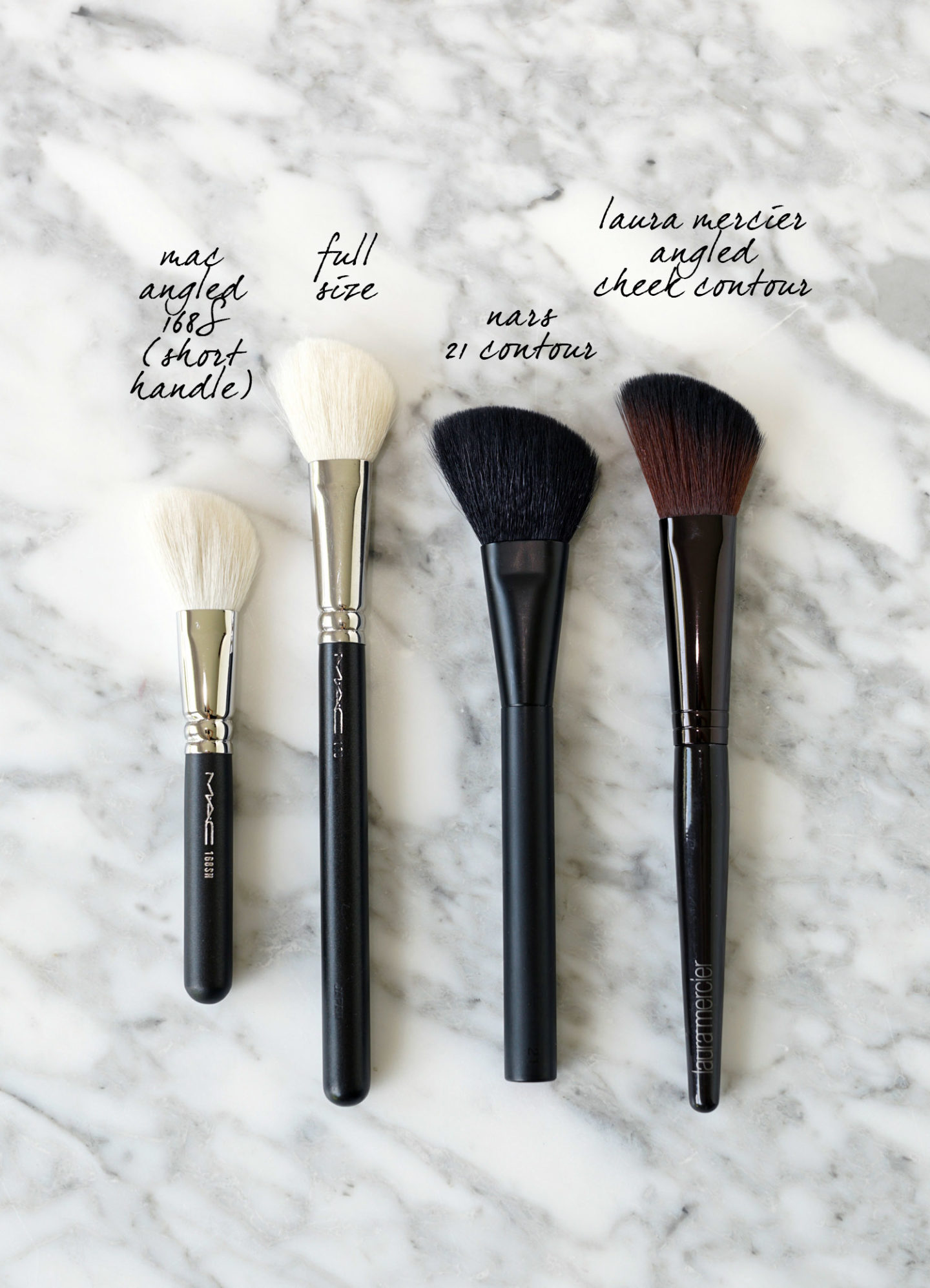 Pinceaux de maquillage préférés