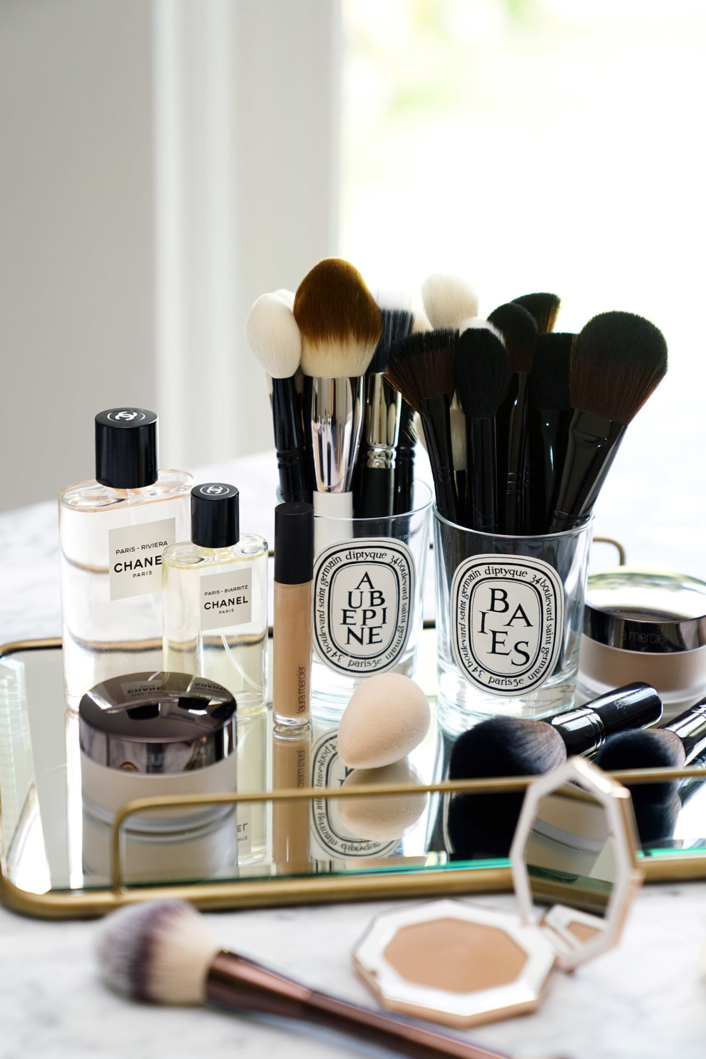 Pinceaux de maquillage préférés