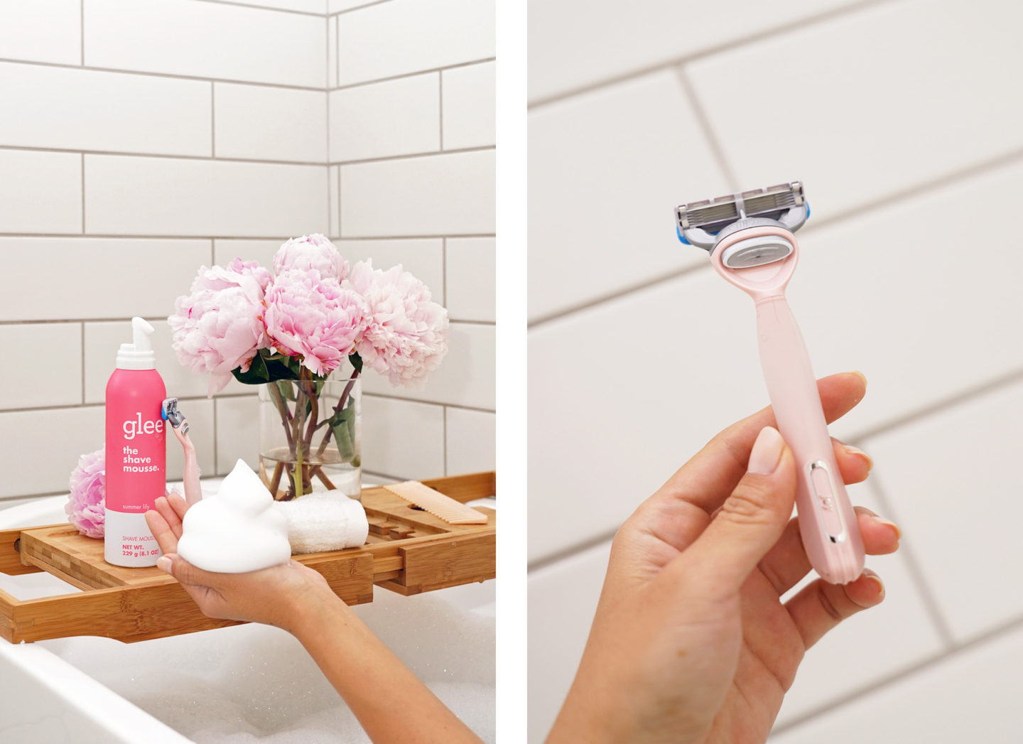 Walmart Joy Rasoir Rasage Mousse et Rose Rasoir