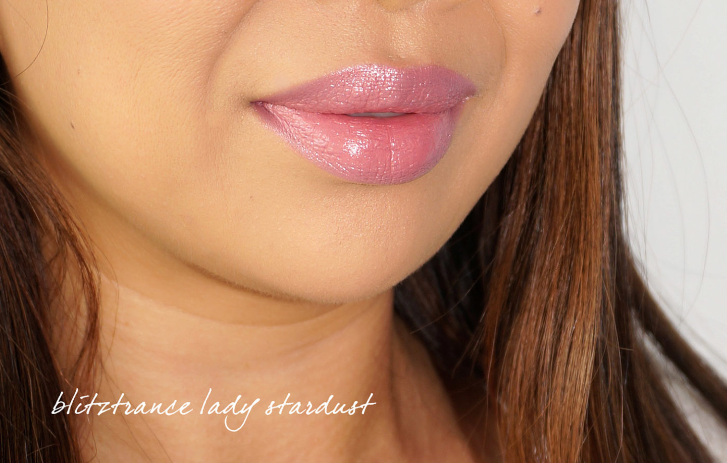 Rouge à lèvres Pat McGrath BlitzTrance Lady Stardust swatch | Le look book beauté