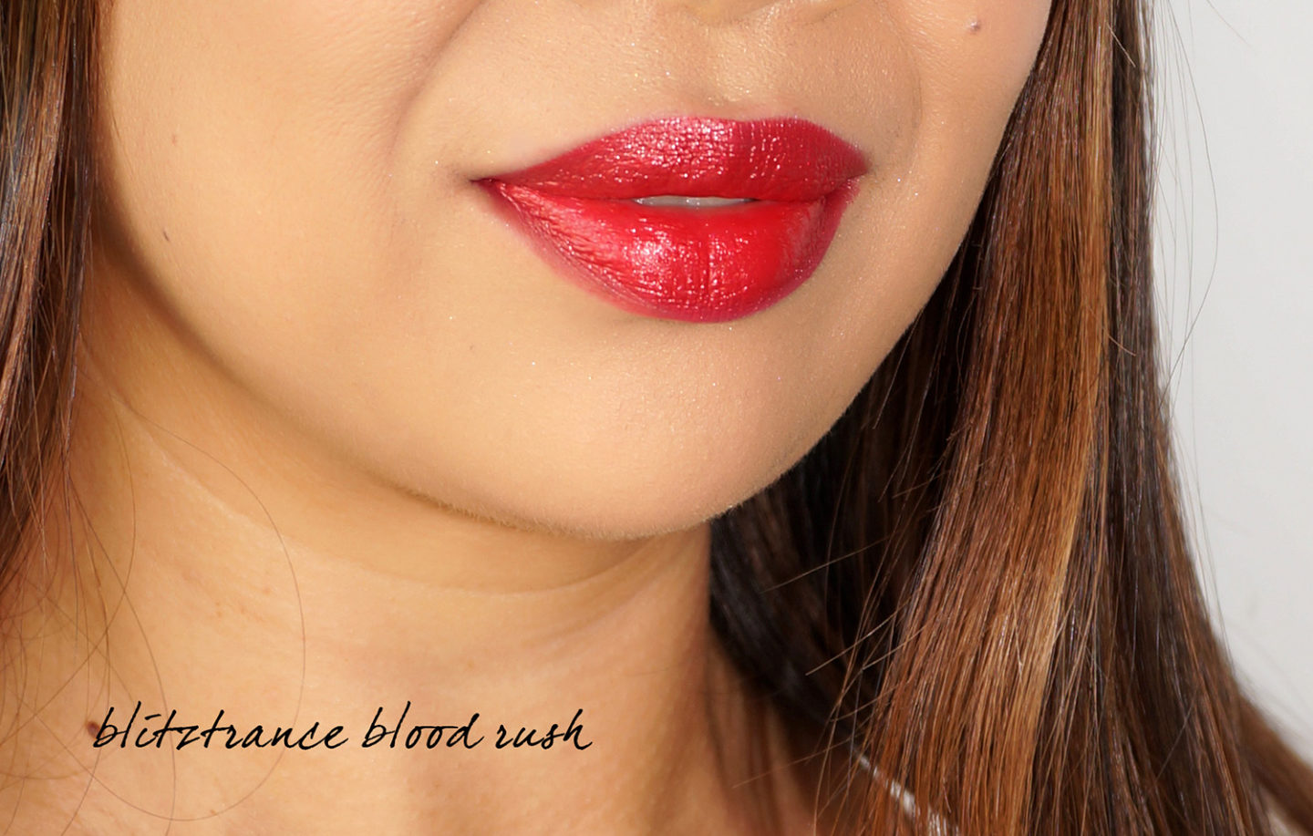 Pat McGrath BlitzTrance Rush Blood Rush Swatch | Le look book beauté