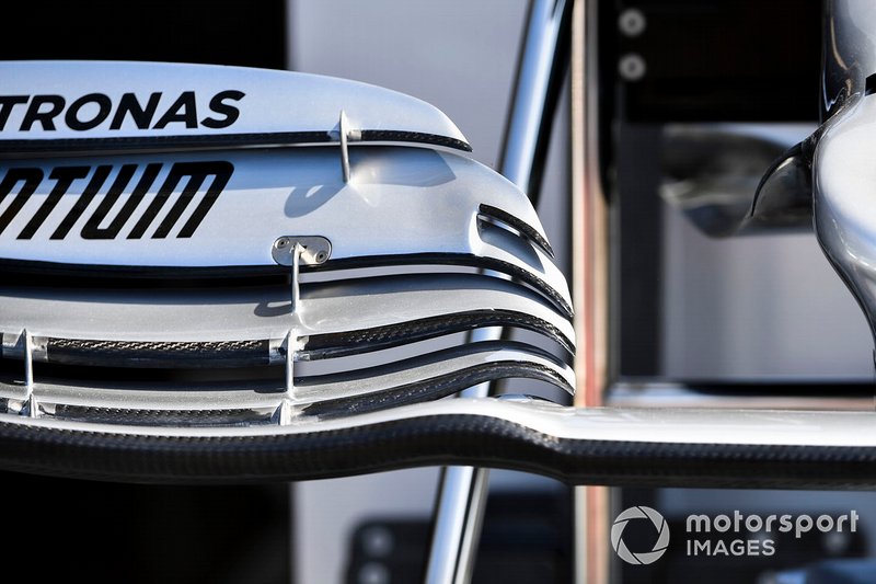 Aile avant de Mercedes AMG F1 W10 