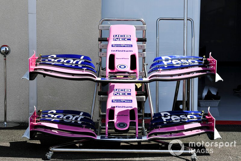 Aile avant du Racing Point RP19 
