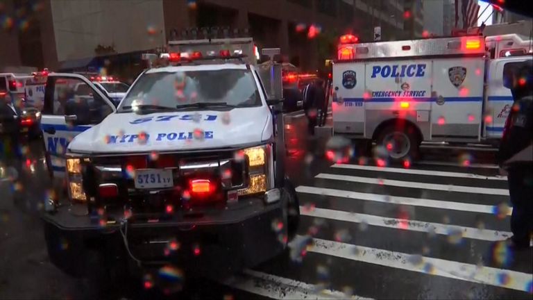 Scène d'accident d'hélicoptère