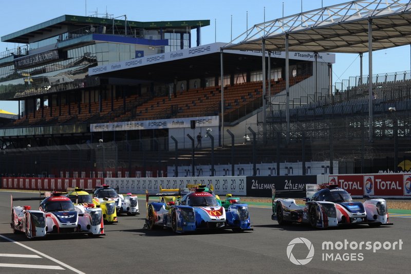 Les voitures Ligier P2 au Mans