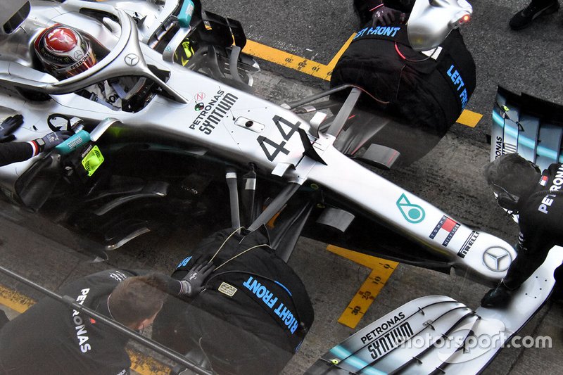 Détail technique Mercedes AMG F1