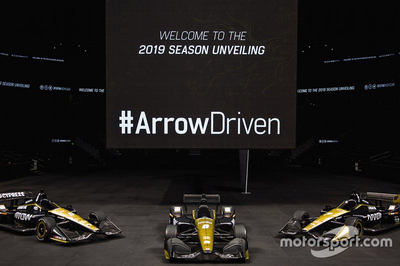 Arrow Schmidt Peterson Motorsports-Hondas de James Hinchcliffe, Robert Wickens et Marcus Ericsson.