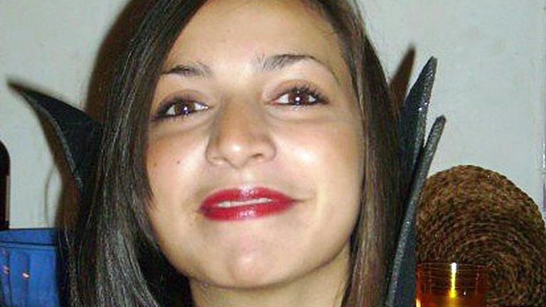 Mme Kercher a eu la gorge tranchée et a été poignardée 47 fois.