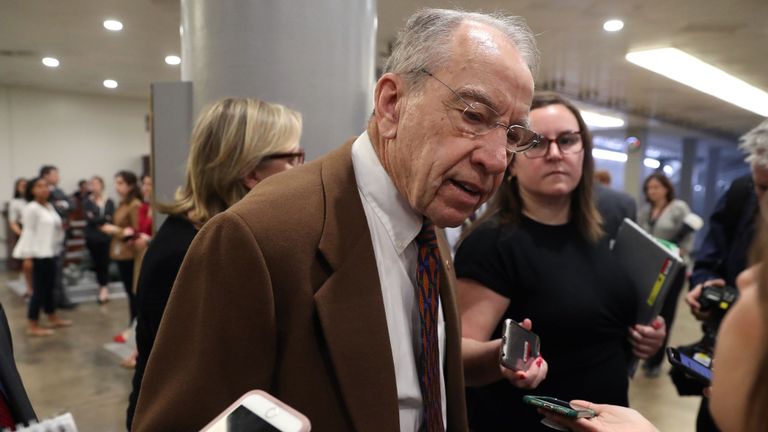 Chuck Grassley a averti que les tarifs douaniers pourraient nuire à un nouvel accord commercial américano-mexicain-canadien