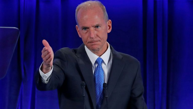 Dennis Muilenburg, directeur général de Boeing 
