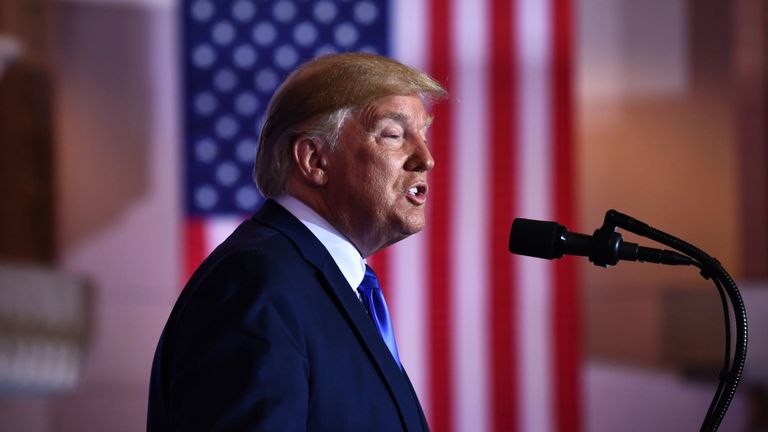 Donald Trump a donné une conférence de presse à la suite du sommet du G20 à Osaka, au Japon
