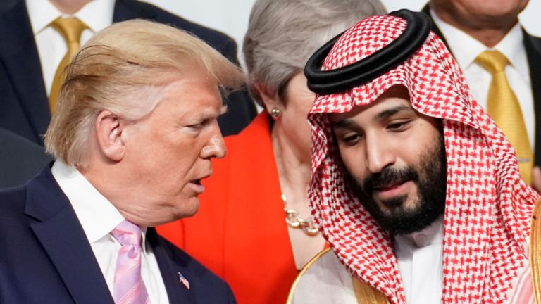 Le président Trump parle au prince héritier saoudien Mohammed bin Salman