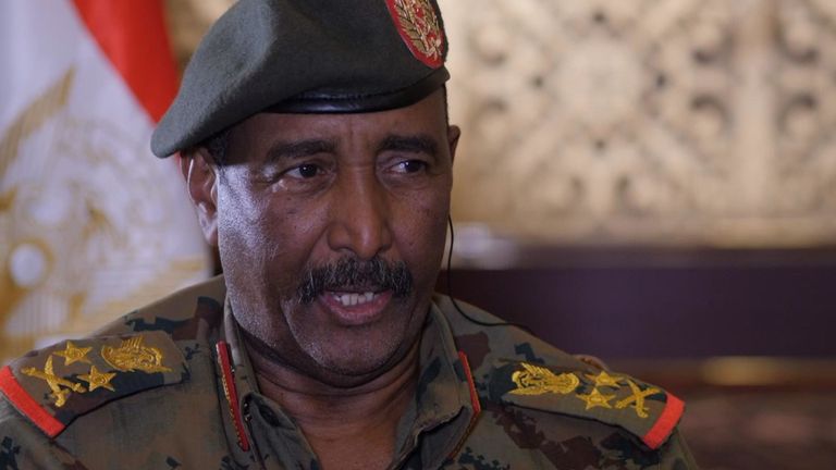 Le général Abdel Fattah al Burhan