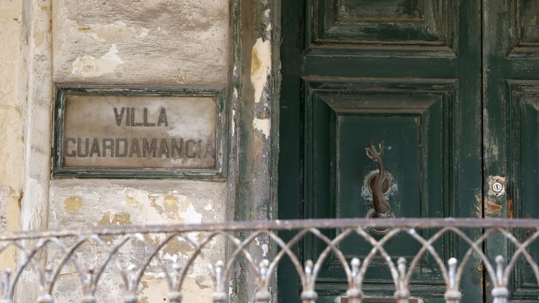 La Villa Guardamangia est vue à Pieta, à l'extérieur de La Valette, à Malte 25 avril 2015