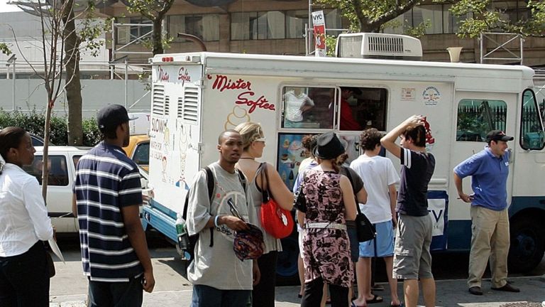 Mister Softee a été impliqué dans une "guerre de territoire". avec de la glace de New York