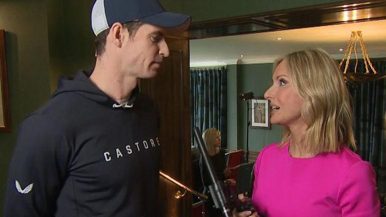 Andy Murray et Jacquie Beltrao