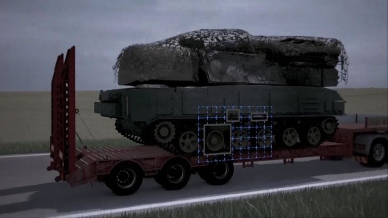 Les enquêteurs présentent une animation décrivant ce qu'ils pensent être les événements qui ont conduit à la destruction du vol MH17 de Malaysia Airlines.